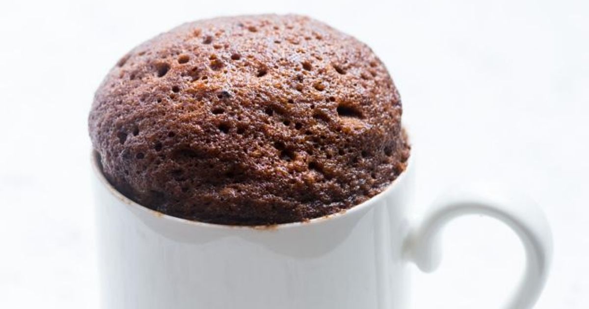 Keto Mug Cake Quick Easy Recipe VIDEO