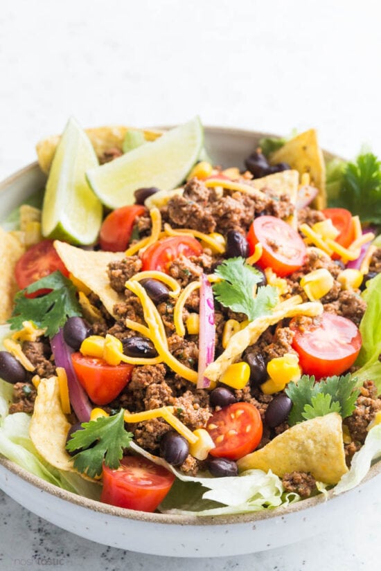 Big Bowl of taco salad