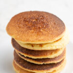 stack of keto pancakes