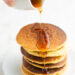 keto pancakes with low carb syrup